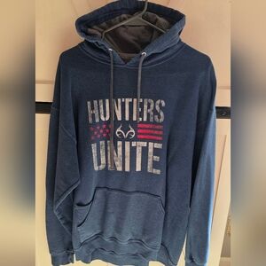 Hunters Unite Navy Blue Hoodie